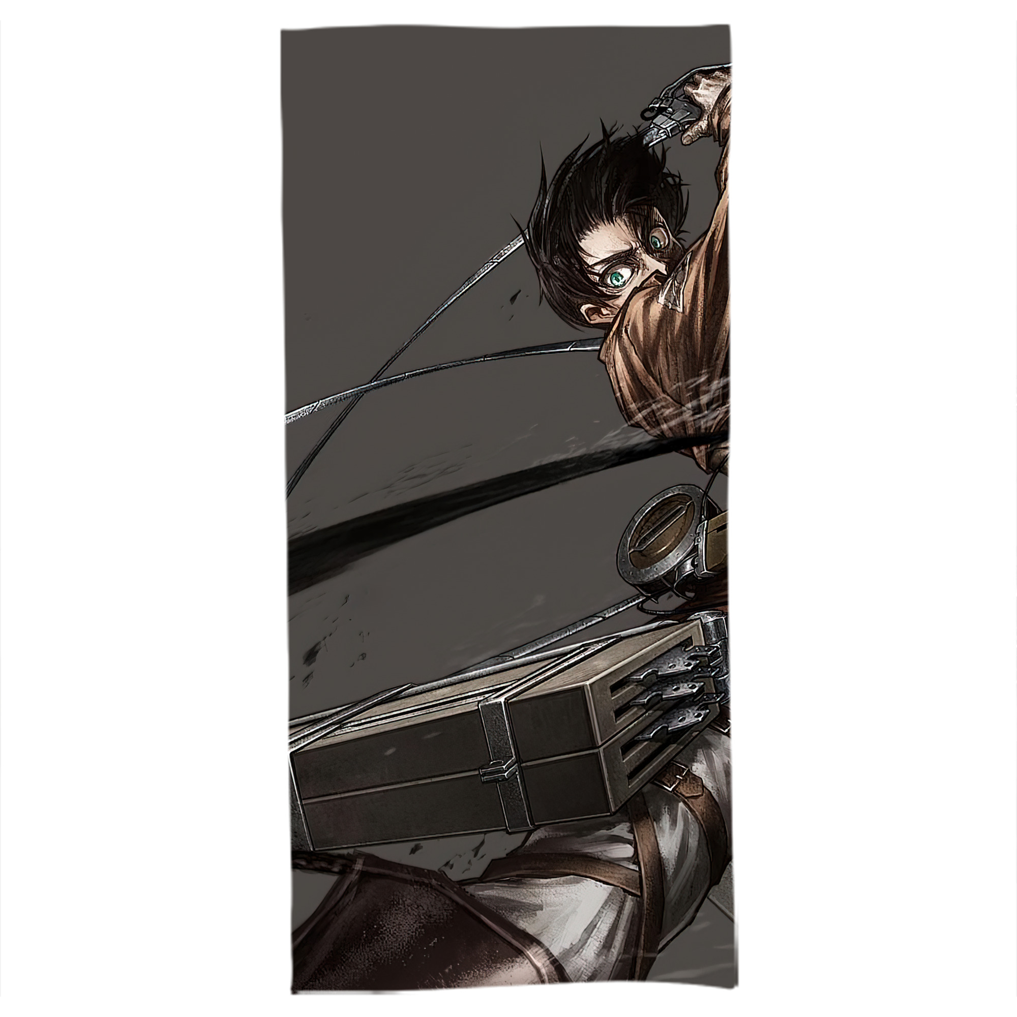 （画像用） 進撃の巨人 Attack on Titan 大判バスタオル 70×140cm 吸水速乾 柔らかい肌触り