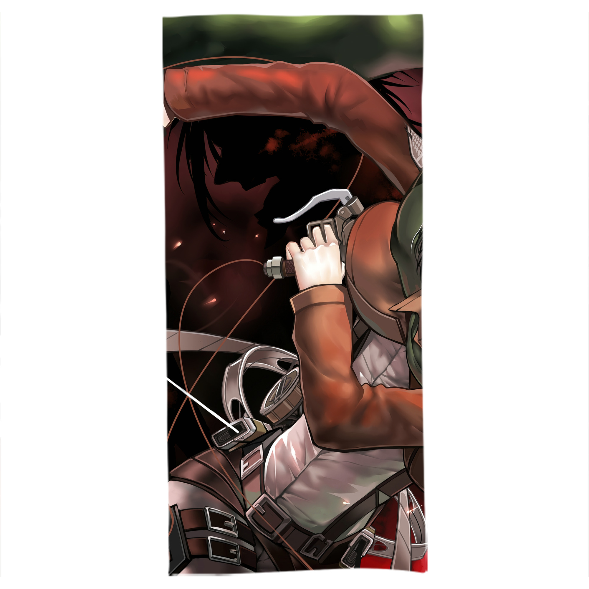 （画像用） 進撃の巨人 Attack on Titan 大判バスタオル 70×140cm 吸水速乾 柔らかい肌触り