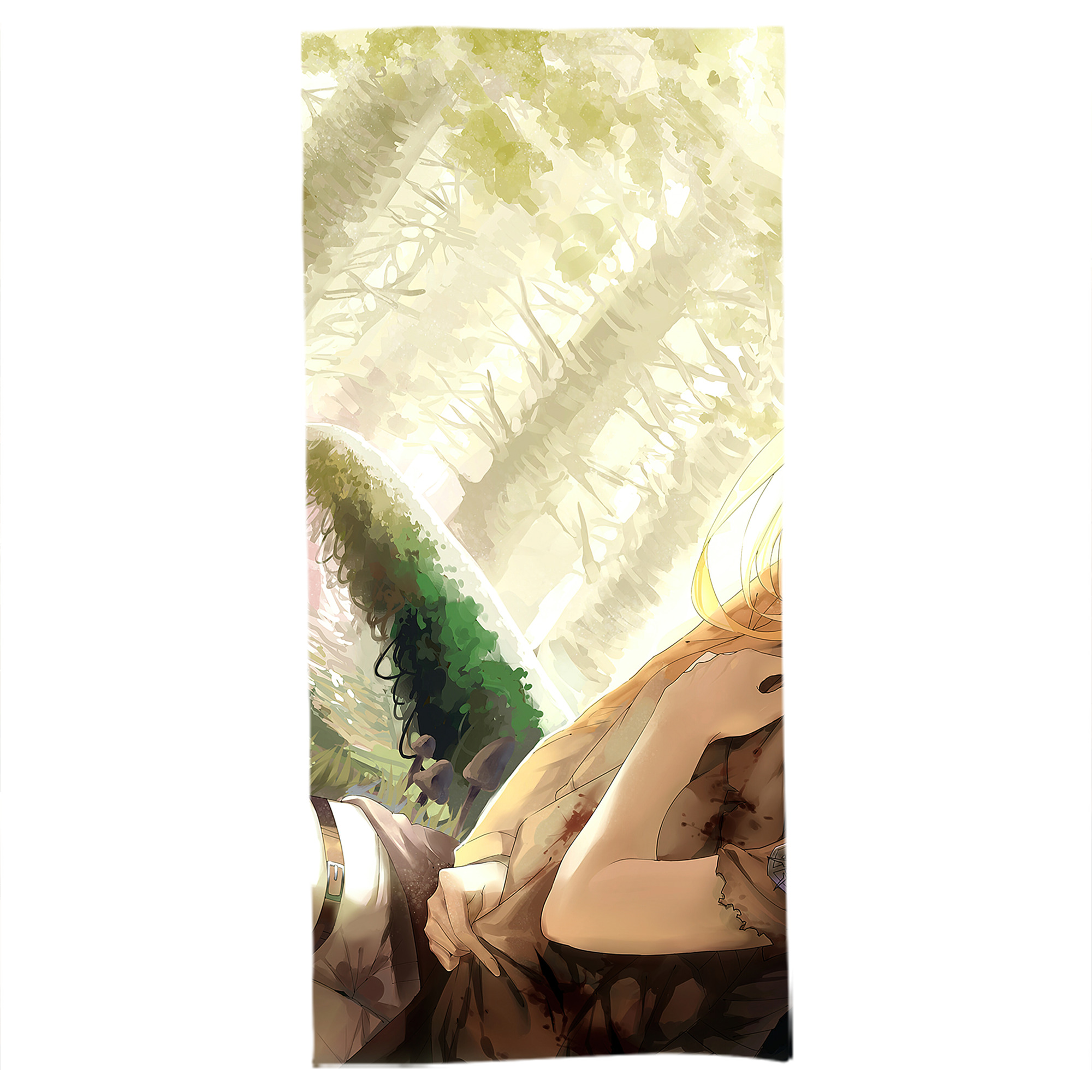 （画像用） 進撃の巨人 Attack on Titan 大判バスタオル 70×140cm 吸水速乾 柔らかい肌触り