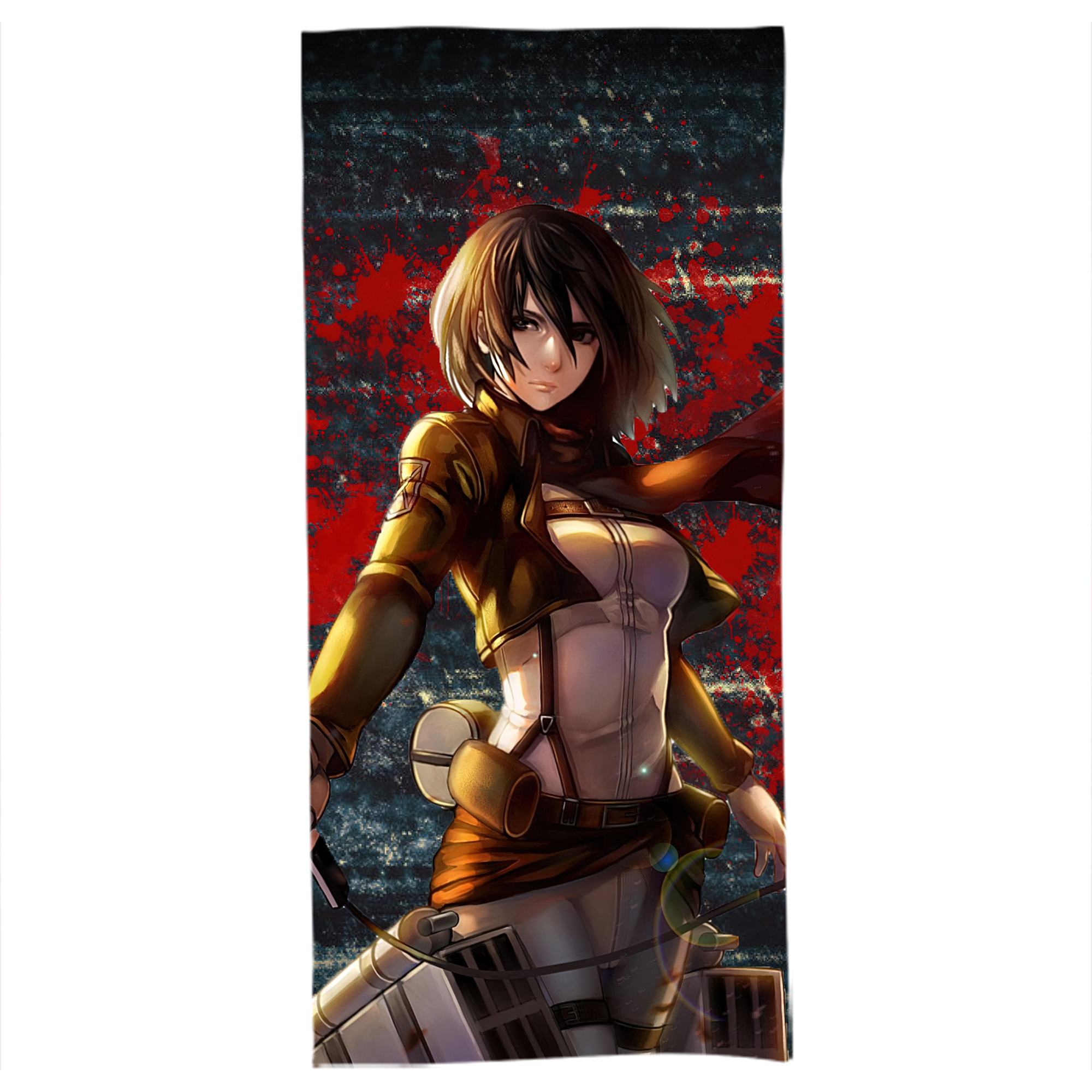 （画像用） 進撃の巨人 Attack on Titan 大判バスタオル 70×140cm 吸水速乾 柔らかい肌触り