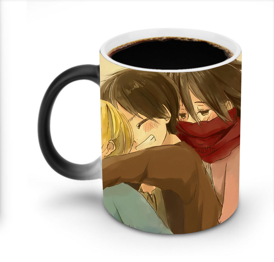 （画像用） 進撃の巨人 Attack on Titan 温度変色マグカップ