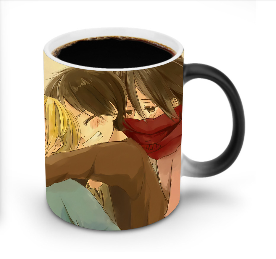 （画像用） 進撃の巨人 Attack on Titan 温度変色マグカップ