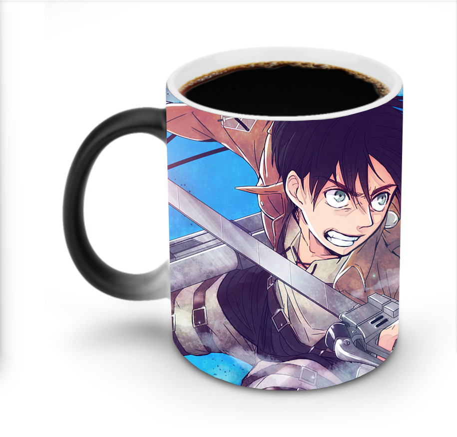 （画像用） 進撃の巨人 Attack on Titan 温度変色マグカップ