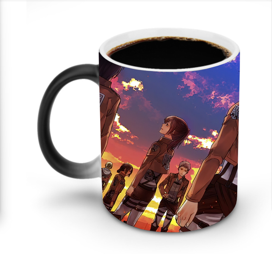 （画像用） 進撃の巨人 Attack on Titan 温度変色マグカップ