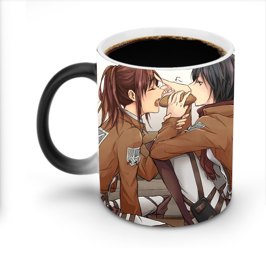 （画像用） 進撃の巨人 Attack on Titan 温度変色マグカップ