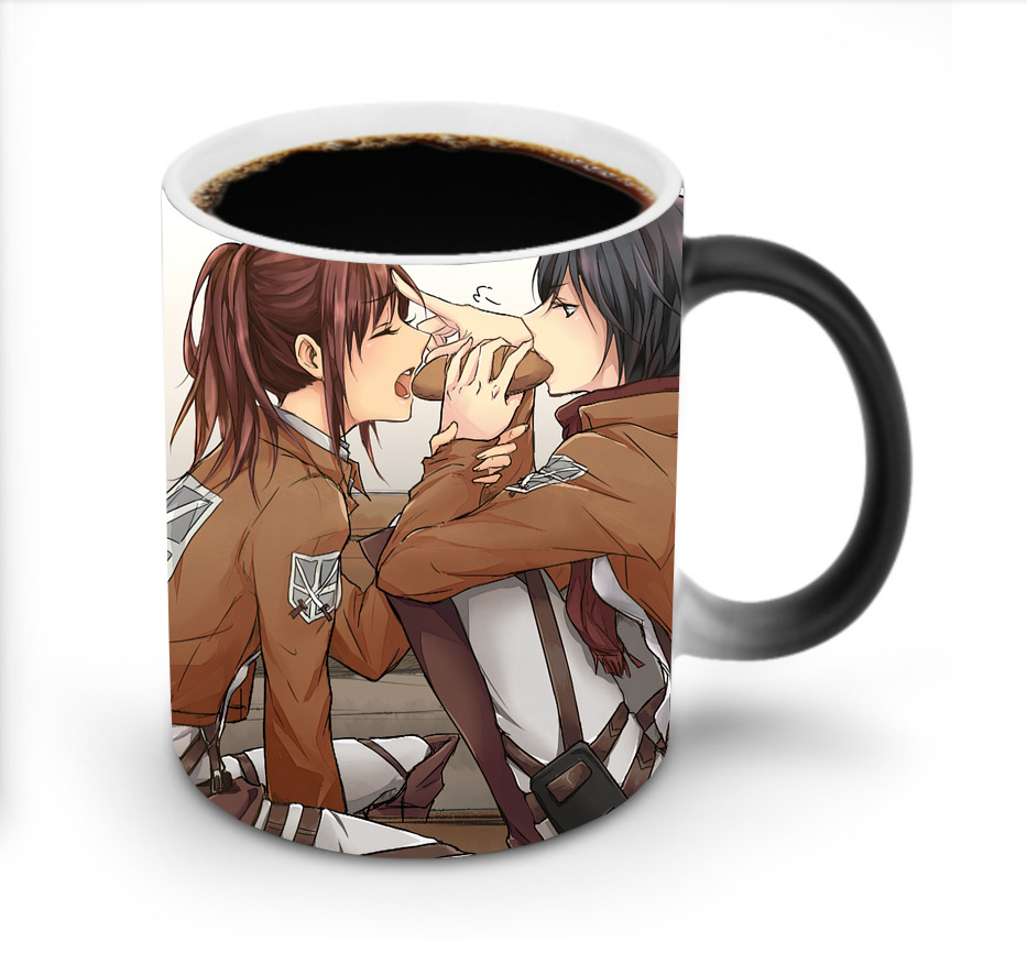 （画像用） 進撃の巨人 Attack on Titan 温度変色マグカップ