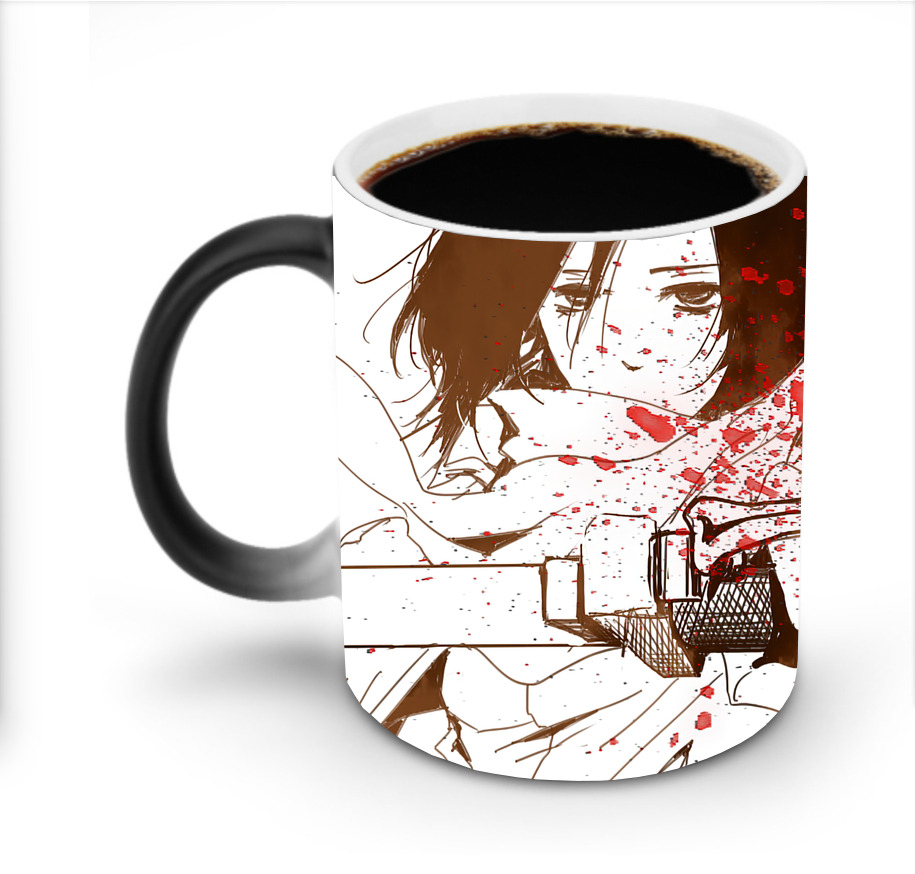 （画像用） 進撃の巨人 Attack on Titan 温度変色マグカップ