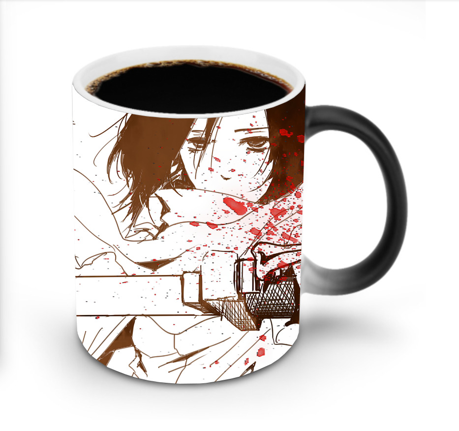 （画像用） 進撃の巨人 Attack on Titan 温度変色マグカップ
