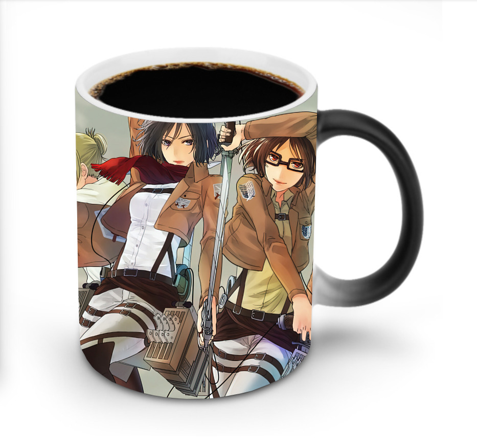 （画像用） 進撃の巨人 Attack on Titan 温度変色マグカップ