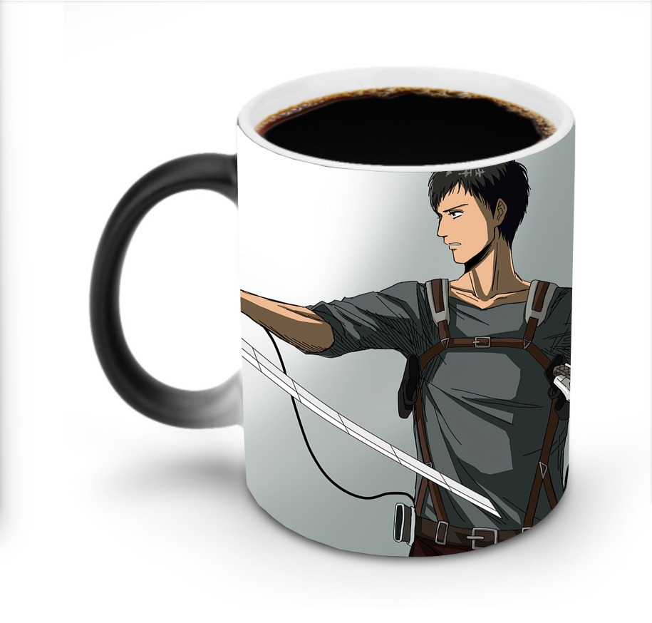 （画像用） 進撃の巨人 Attack on Titan 温度変色マグカップ