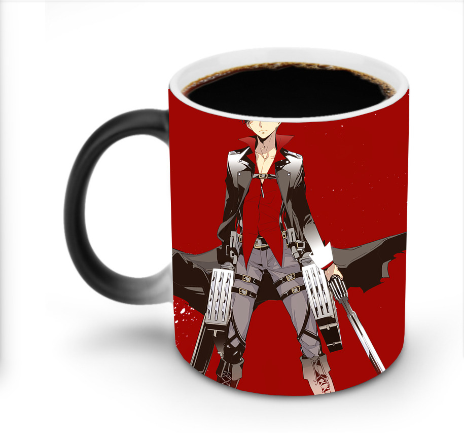 （画像用） 進撃の巨人 Attack on Titan 温度変色マグカップ