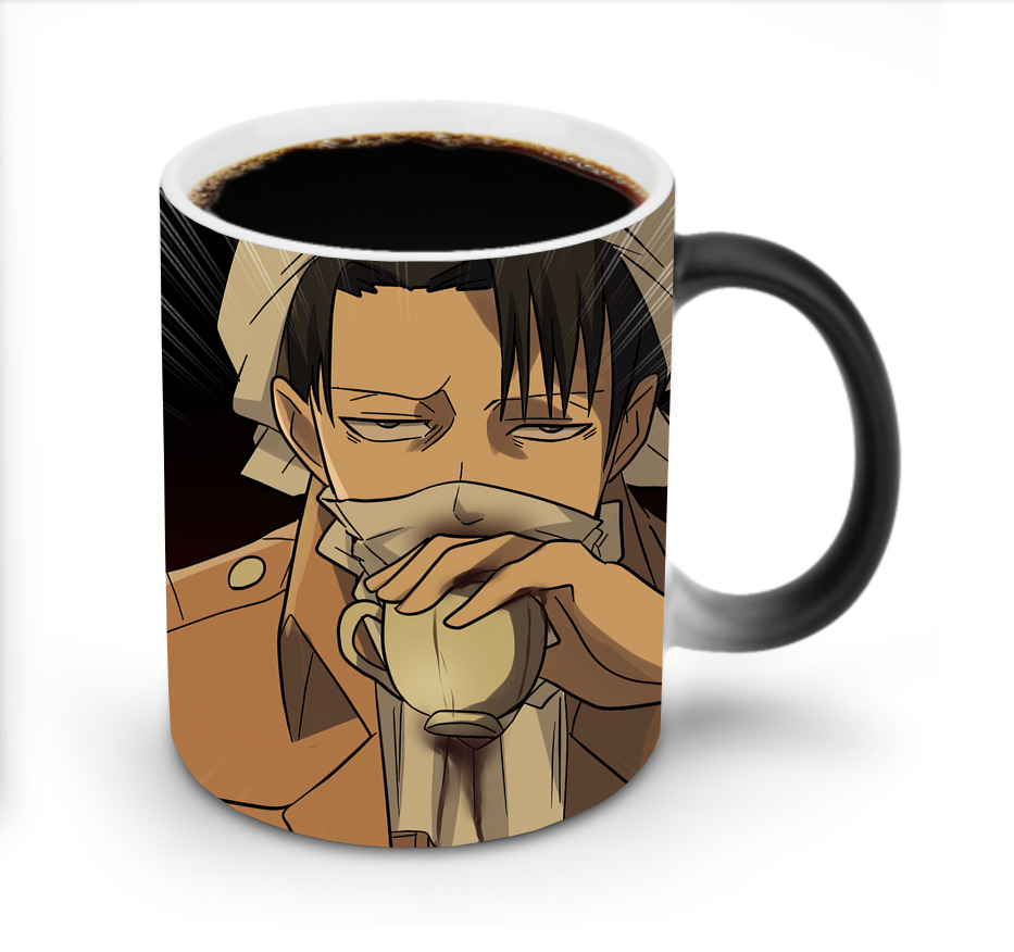 （画像用） 進撃の巨人 Attack on Titan 温度変色マグカップ