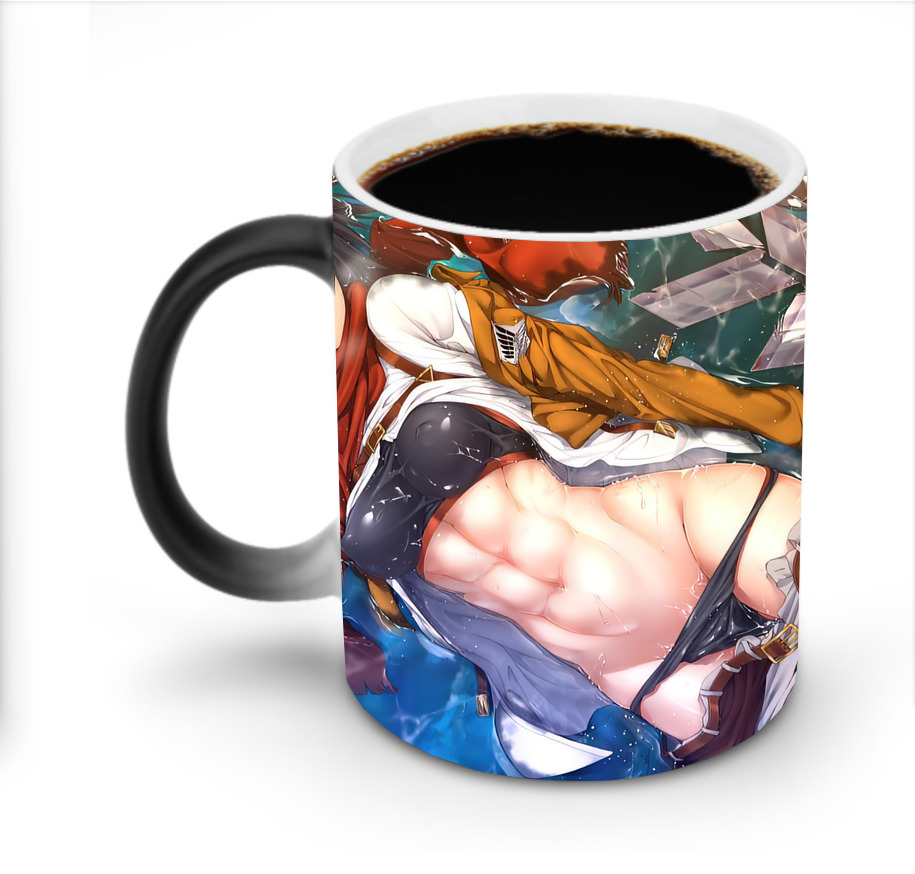 （画像用） 進撃の巨人 Attack on Titan 温度変色マグカップ
