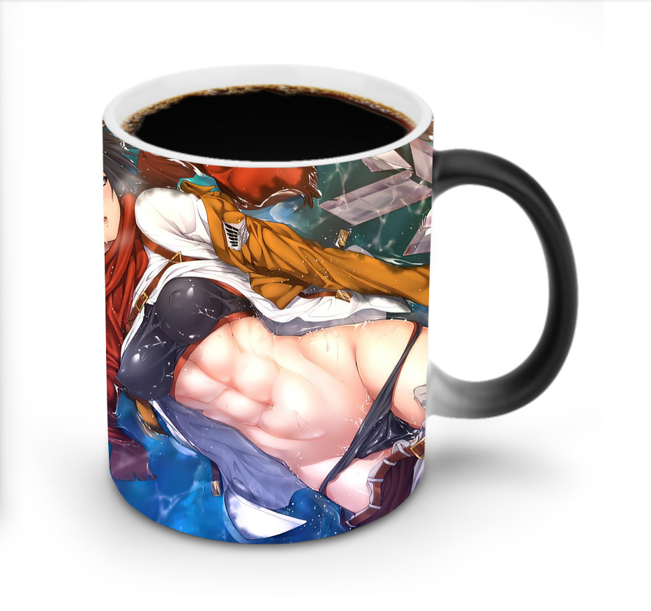 （画像用） 進撃の巨人 Attack on Titan 温度変色マグカップ