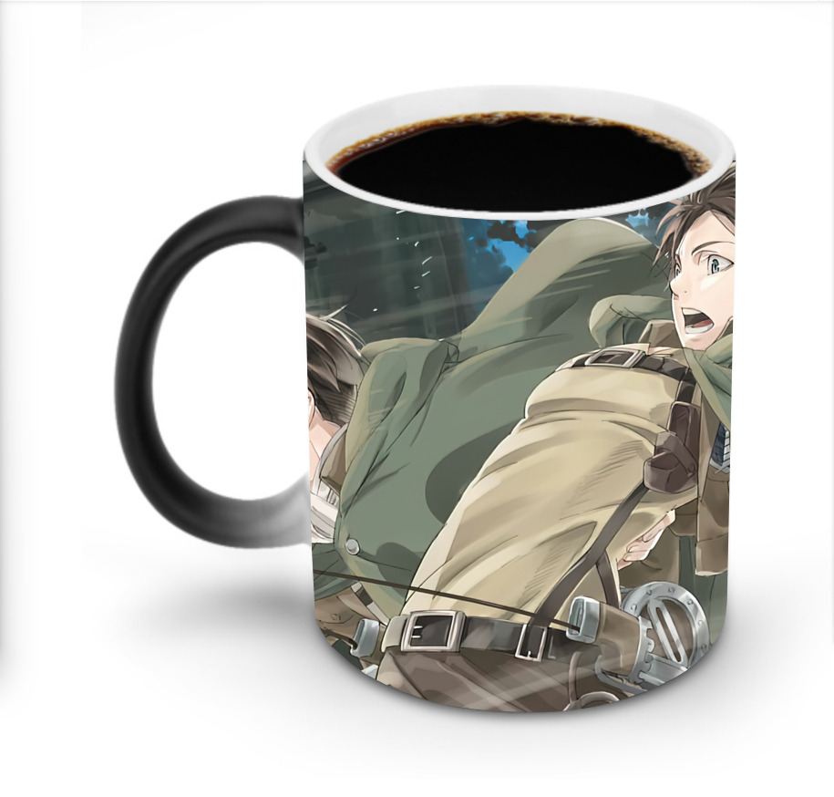 （画像用） 進撃の巨人 Attack on Titan 温度変色マグカップ