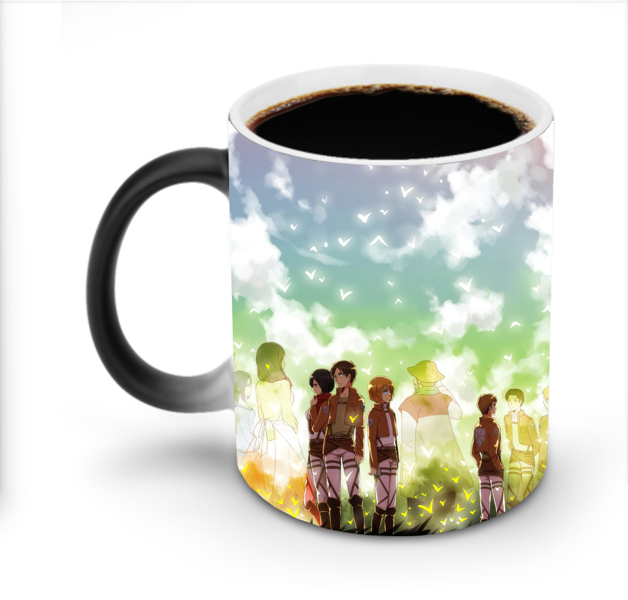 （画像用） 進撃の巨人 Attack on Titan 温度変色マグカップ