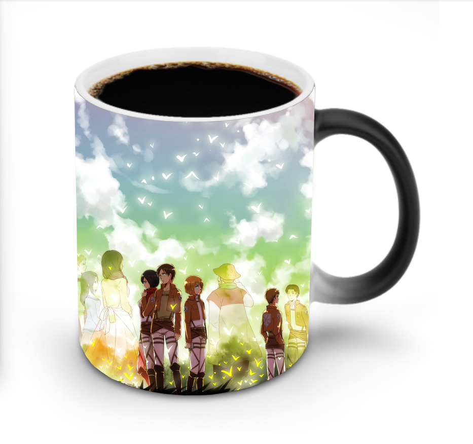 （画像用） 進撃の巨人 Attack on Titan 温度変色マグカップ