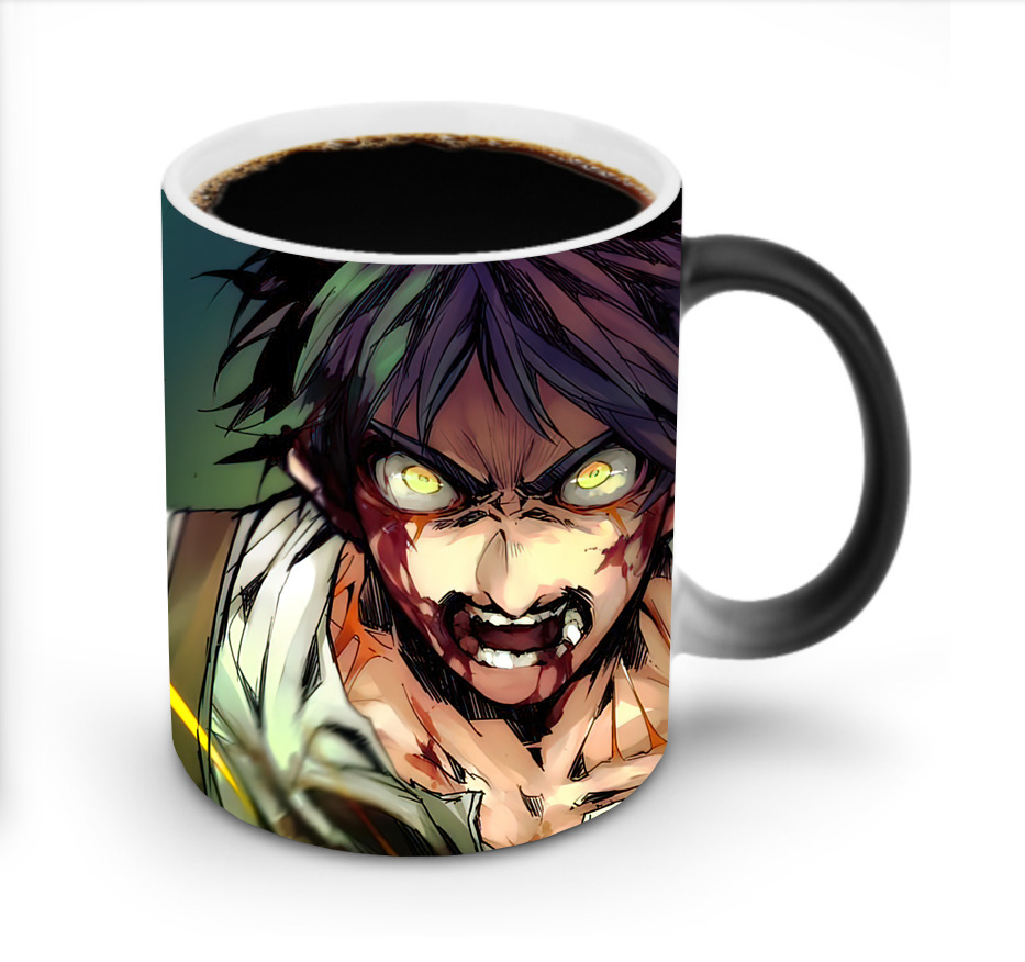 （画像用） 進撃の巨人 Attack on Titan 温度変色マグカップ