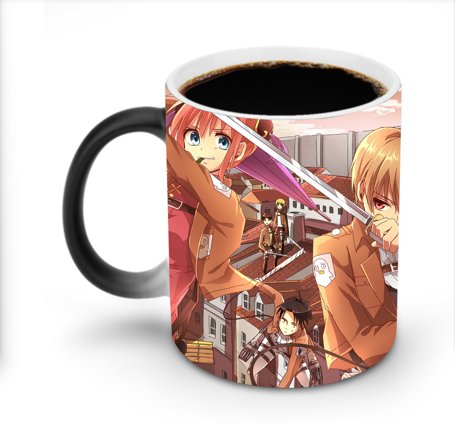 （画像用） 進撃の巨人 Attack on Titan 温度変色マグカップ
