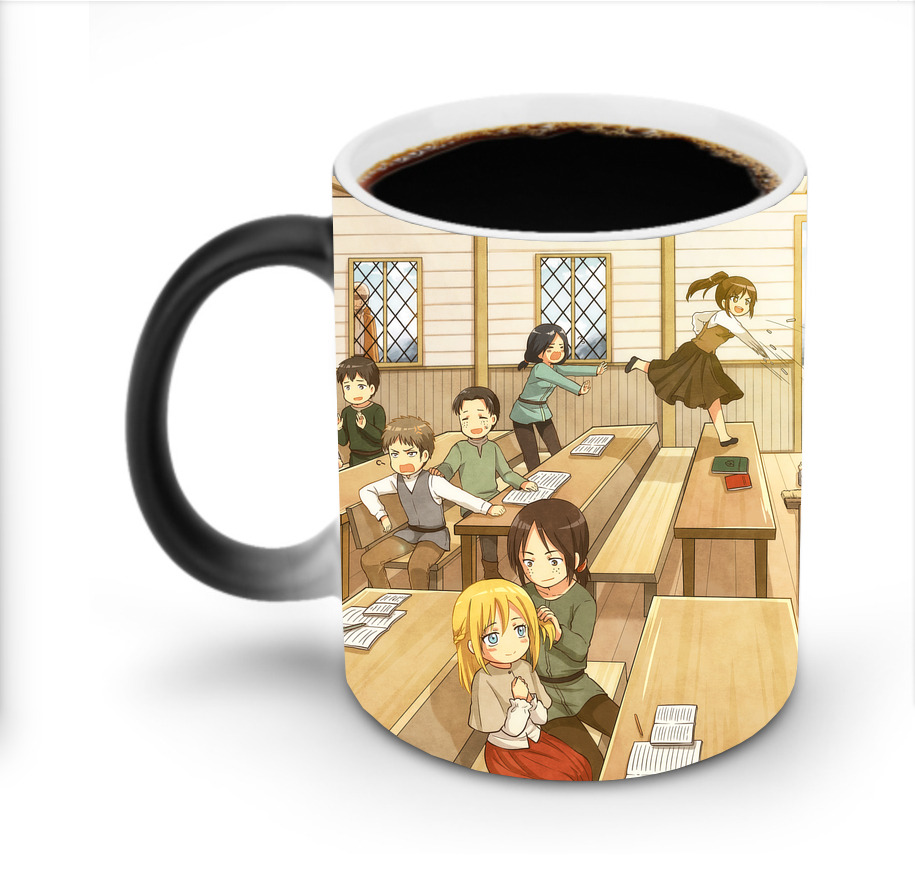 （画像用） 進撃の巨人 Attack on Titan 温度変色マグカップ