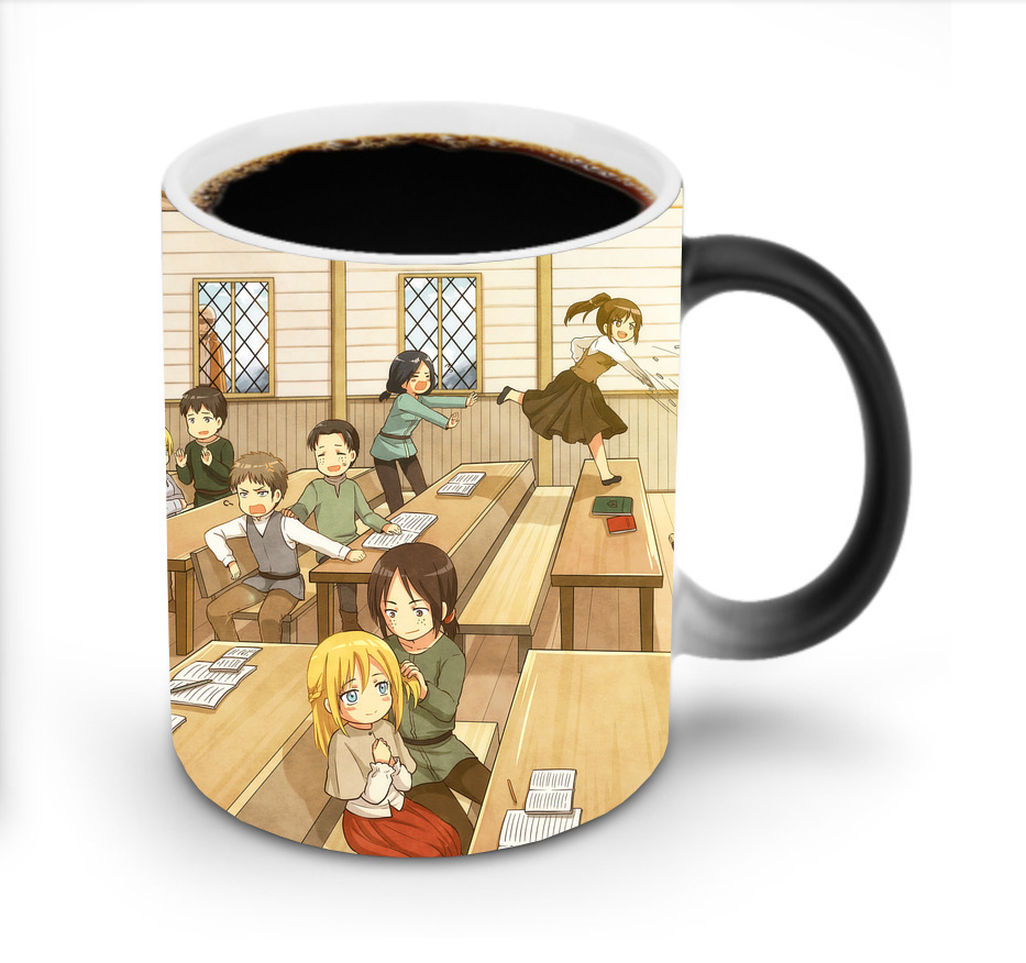（画像用） 進撃の巨人 Attack on Titan 温度変色マグカップ
