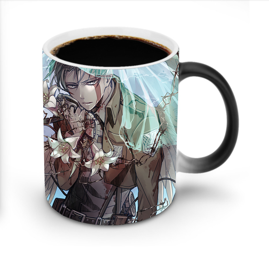 （画像用） 進撃の巨人 Attack on Titan 温度変色マグカップ