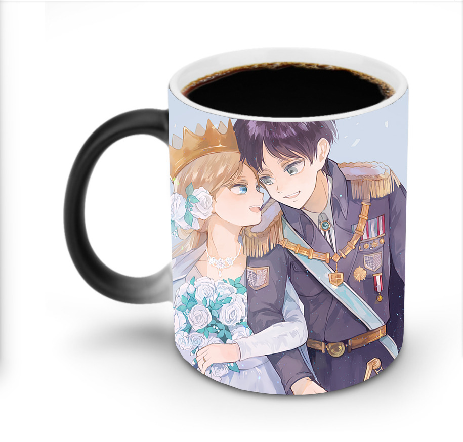 （画像用） 進撃の巨人 Attack on Titan 温度変色マグカップ