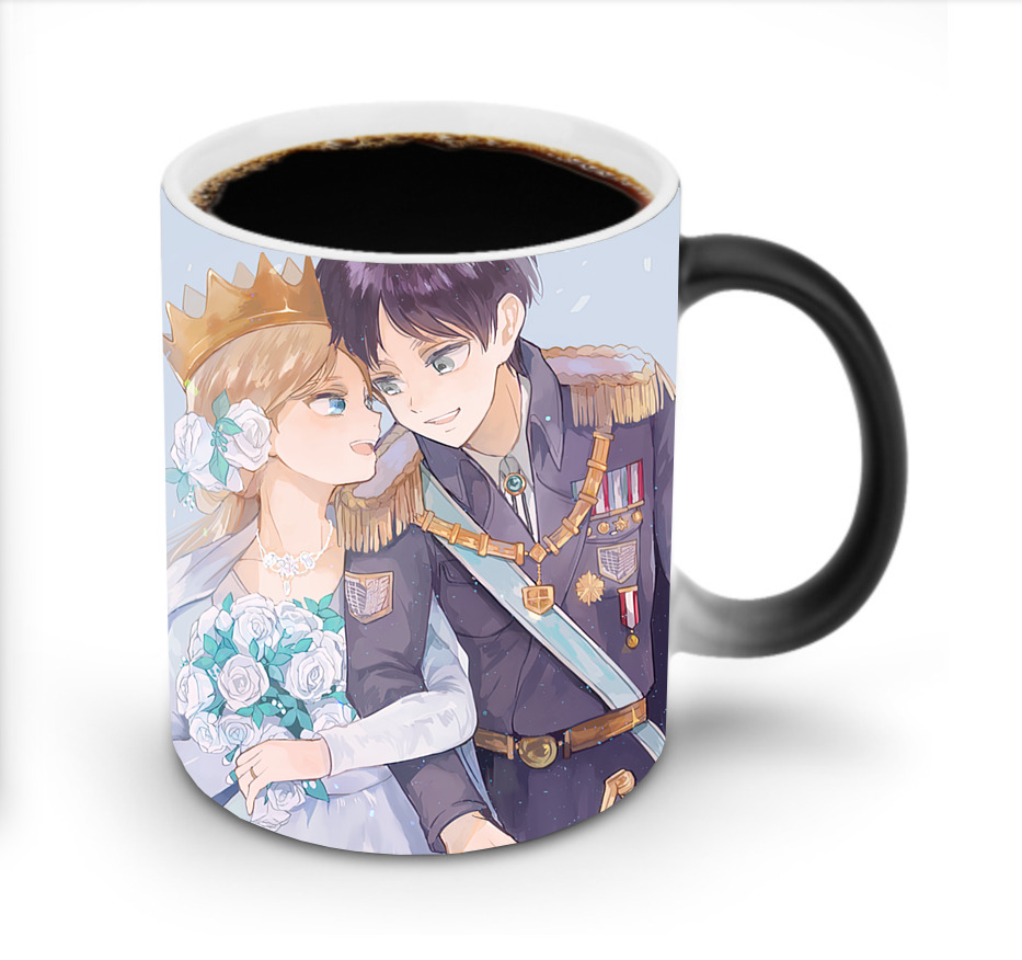 （画像用） 進撃の巨人 Attack on Titan 温度変色マグカップ