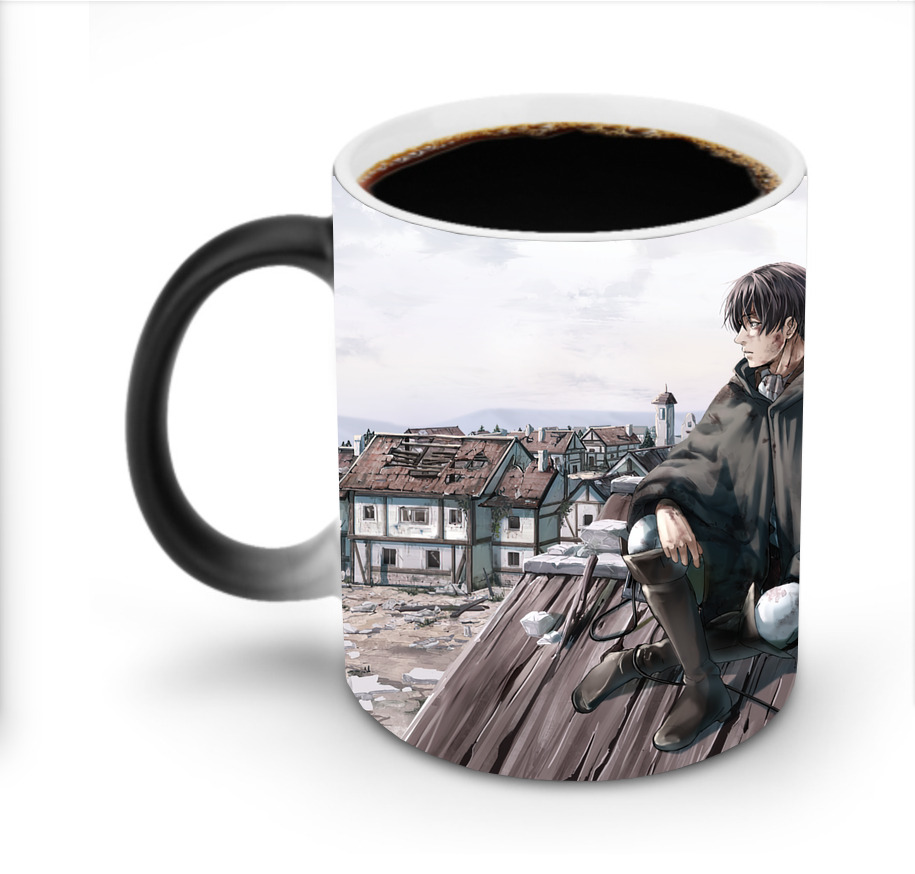 （画像用） 進撃の巨人 Attack on Titan 温度変色マグカップ