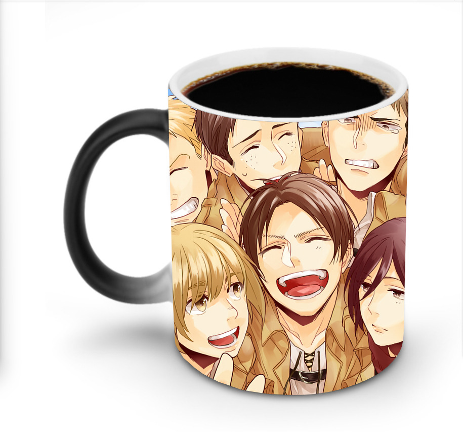 （画像用） 進撃の巨人 Attack on Titan 温度変色マグカップ