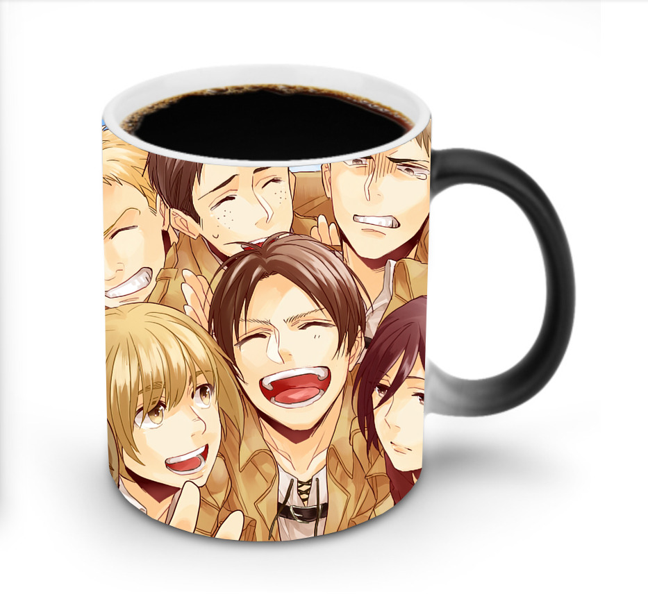 （画像用） 進撃の巨人 Attack on Titan 温度変色マグカップ