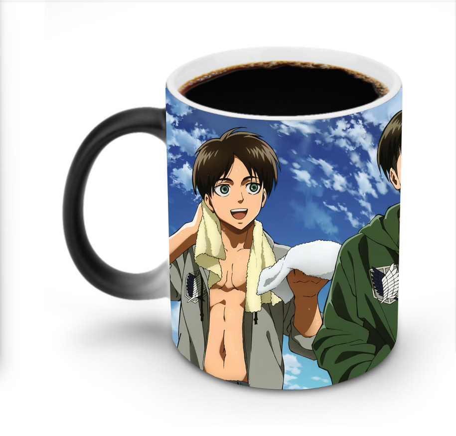 （画像用） 進撃の巨人 Attack on Titan 温度変色マグカップ