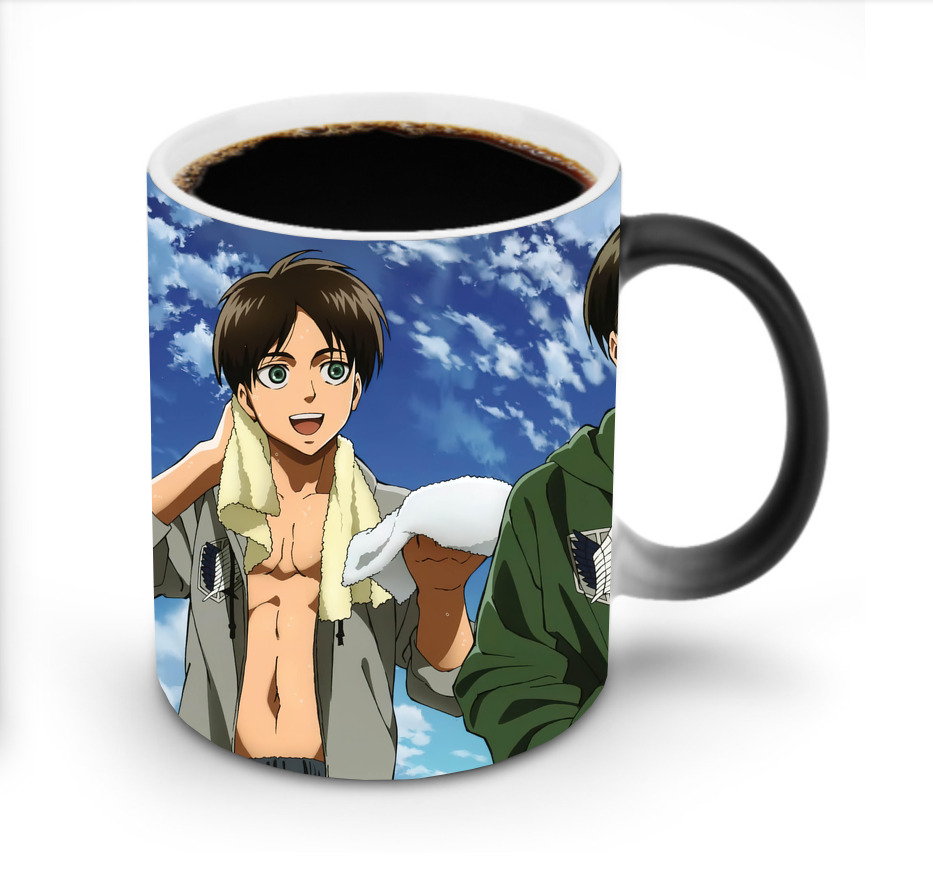 （画像用） 進撃の巨人 Attack on Titan 温度変色マグカップ