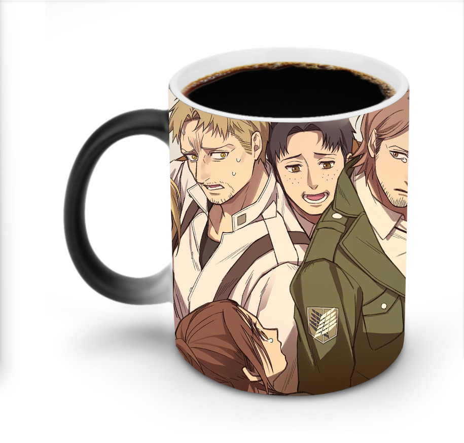 （画像用） 進撃の巨人 Attack on Titan 温度変色マグカップ