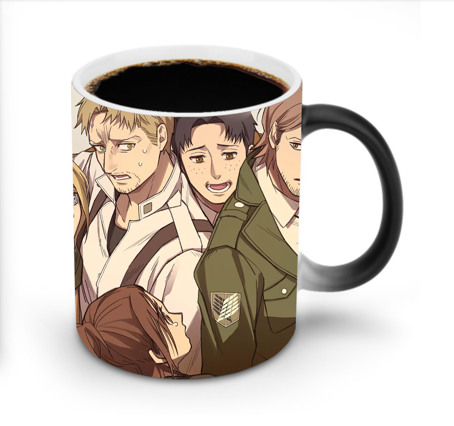 （画像用） 進撃の巨人 Attack on Titan 温度変色マグカップ