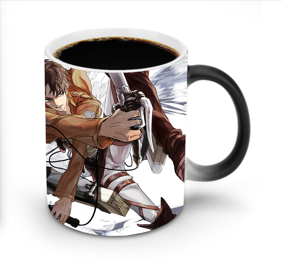 （画像用） 進撃の巨人 Attack on Titan 温度変色マグカップ