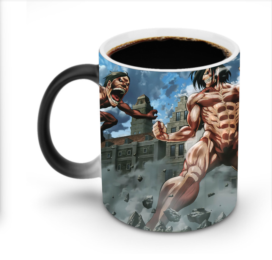 （画像用） 進撃の巨人 Attack on Titan 温度変色マグカップ