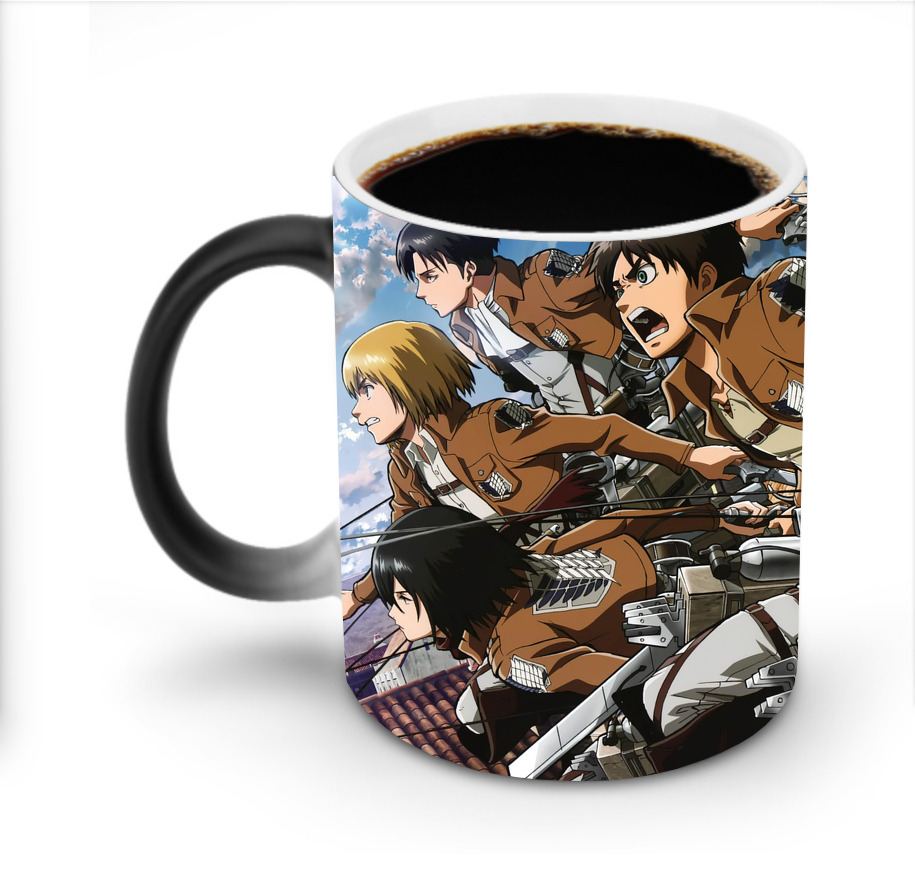 （画像用） 進撃の巨人 Attack on Titan 温度変色マグカップ
