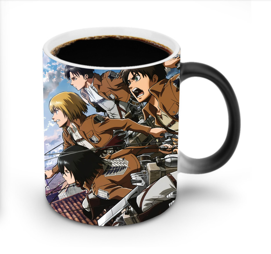 （画像用） 進撃の巨人 Attack on Titan 温度変色マグカップ