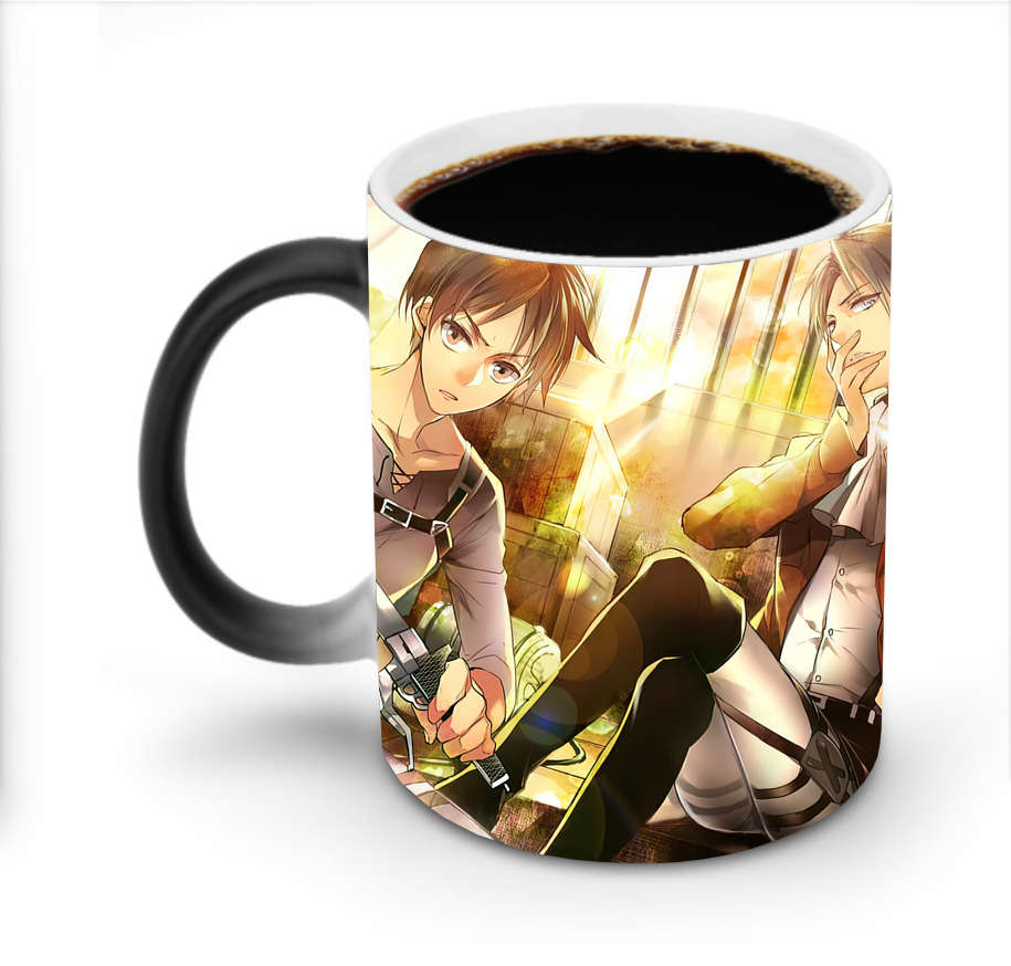 （画像用） 進撃の巨人 Attack on Titan 温度変色マグカップ