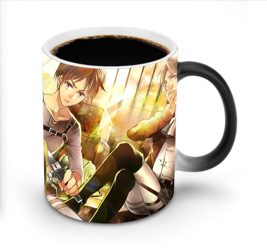 （画像用） 進撃の巨人 Attack on Titan 温度変色マグカップ