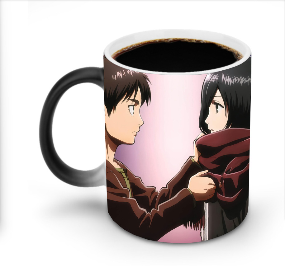 （画像用） 進撃の巨人 Attack on Titan 温度変色マグカップ