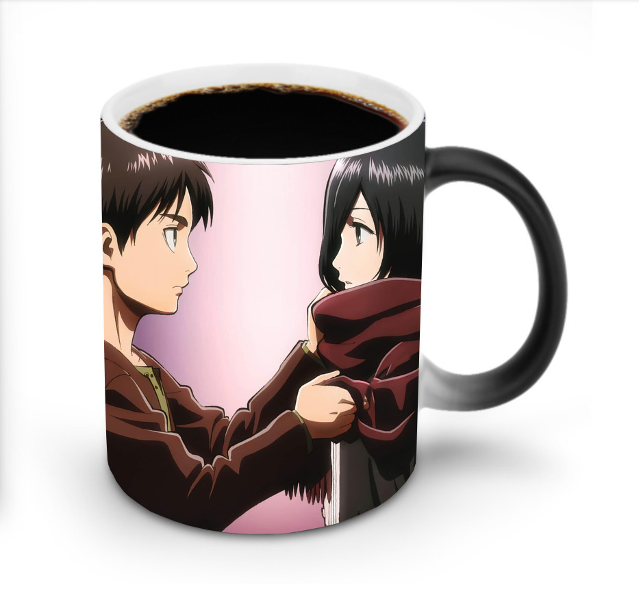 （画像用） 進撃の巨人 Attack on Titan 温度変色マグカップ