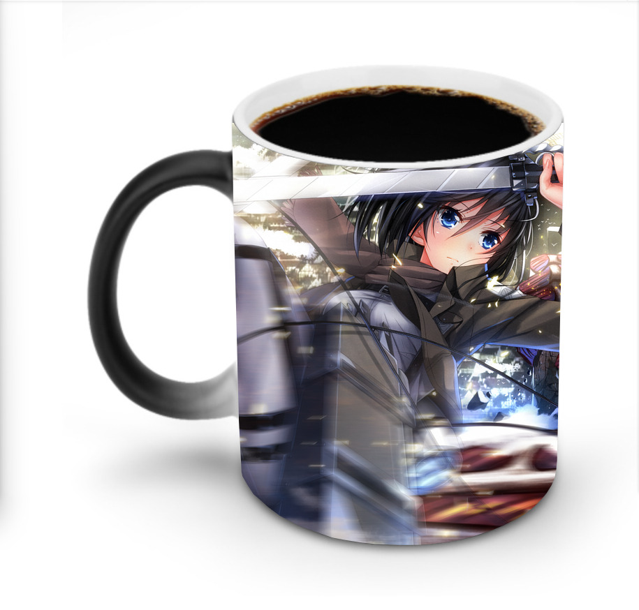 （画像用） 進撃の巨人 Attack on Titan 温度変色マグカップ