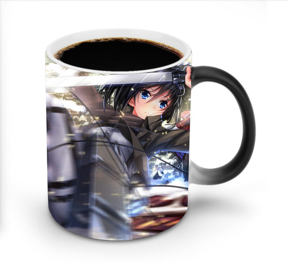 （画像用） 進撃の巨人 Attack on Titan 温度変色マグカップ
