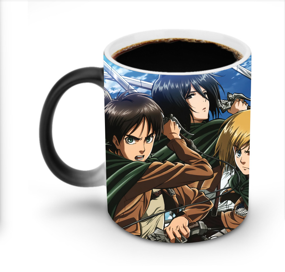 （画像用） 進撃の巨人 Attack on Titan 温度変色マグカップ