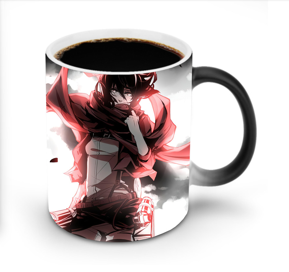 （画像用） 進撃の巨人 Attack on Titan 温度変色マグカップ