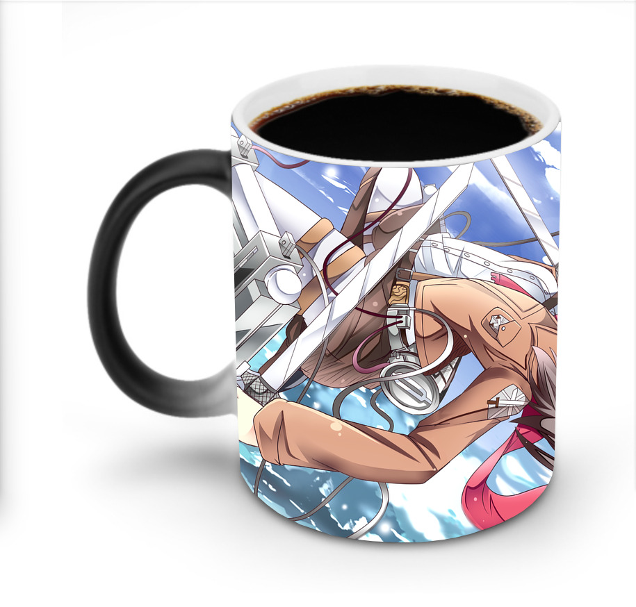 （画像用） 進撃の巨人 Attack on Titan 温度変色マグカップ