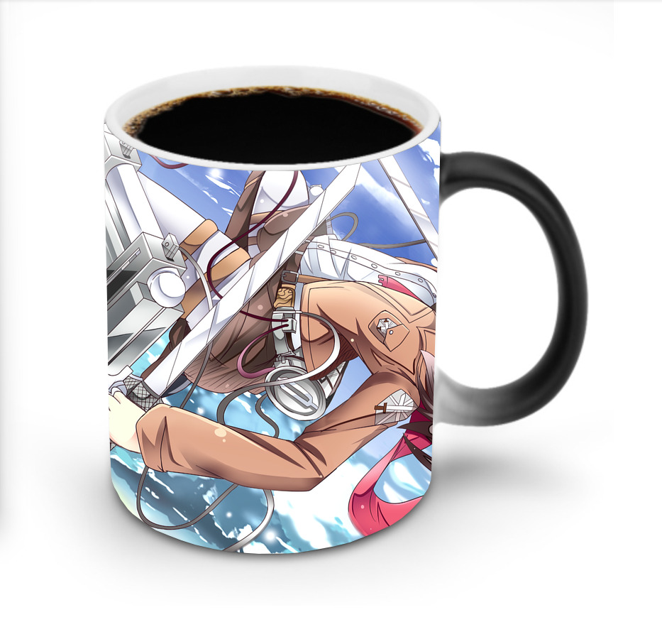 （画像用） 進撃の巨人 Attack on Titan 温度変色マグカップ