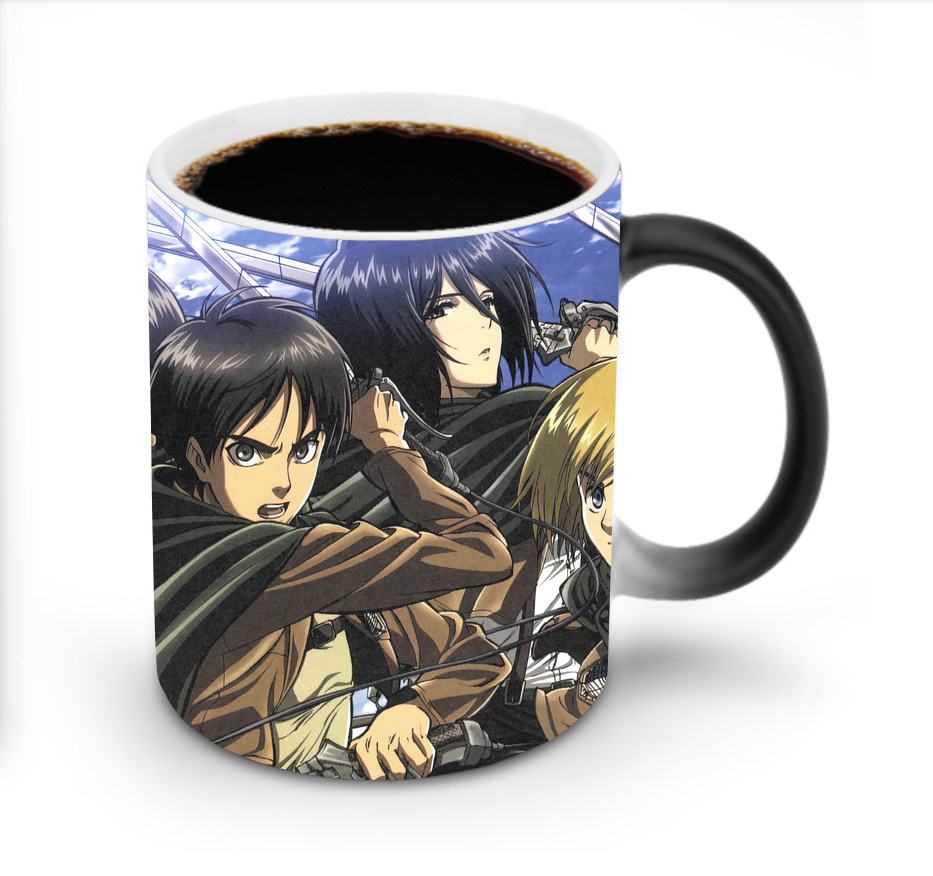 （画像用） 進撃の巨人 Attack on Titan 温度変色マグカップ